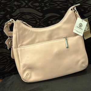 NWT rose Giani Bernini purse
